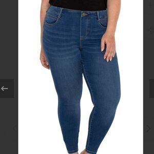 NWT THE GIA GLIDER ECO FOREVER FIT ANKLE SKINNY Size 22W